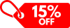 15% OFF