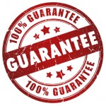 Red stamp with '100% GUARANTEE' indicating full assurance of the board prep coaching course.