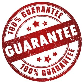 100% Money Back Guarantee