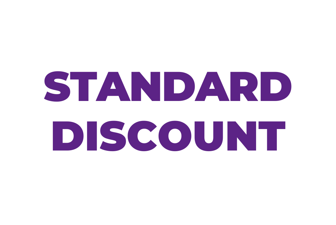 Standard Discount for MOCA-PBR Standard Discount for MOCA-PBR