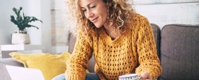 Woman Drinking Coffee