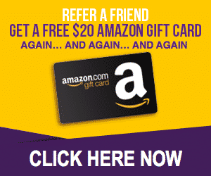 Get a FREE $20 Amazon Gift Card!