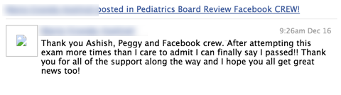 Facebook Crew Testimonial - 1