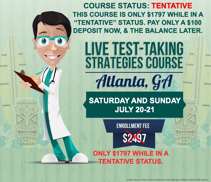 Live Test-Taking Strategies Course in Atlanta