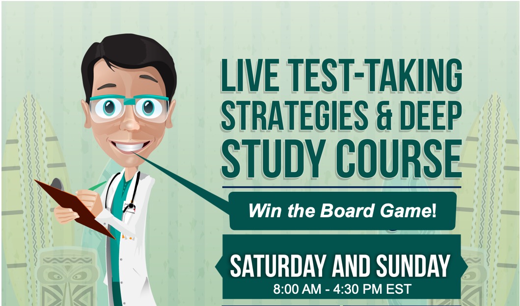 August Live Test-Taking Strategies & Deep Study Course