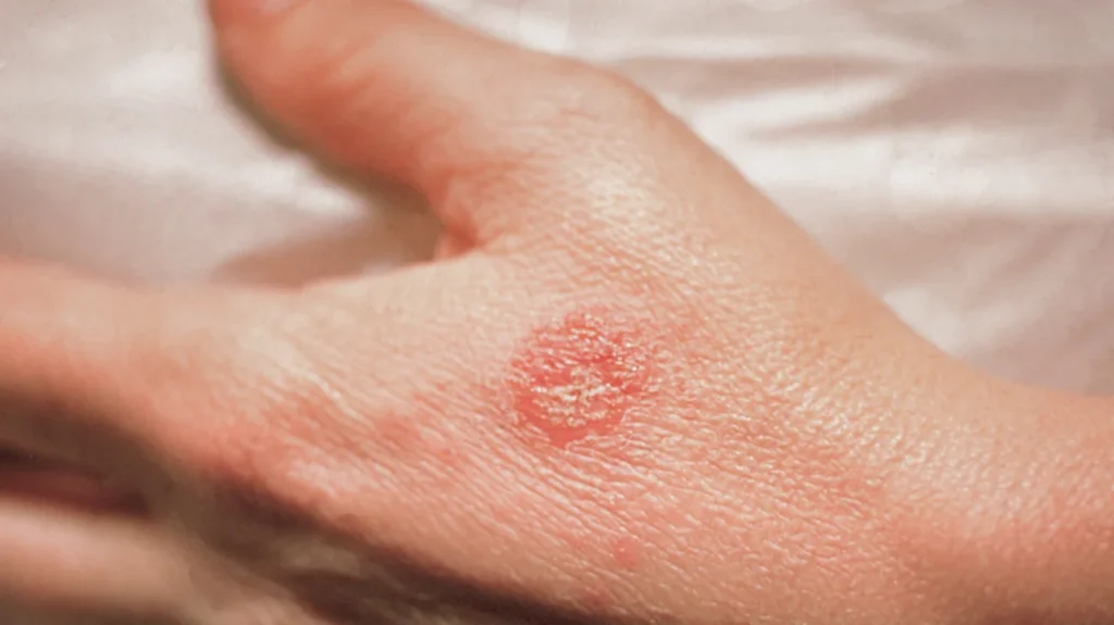 Answer: Can You Name This Uniform Pediatric Dermatology Rash? Nummular eczema coin shaped lesions of dry skin body2