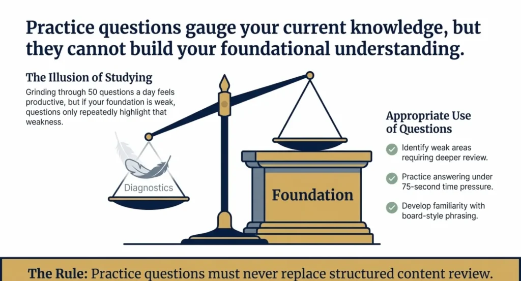 A Comprehensive Guide to the Pediatric Board Exam Practice questions vs foundation don’t replace content review