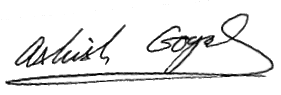 Ashish Goyal Signature