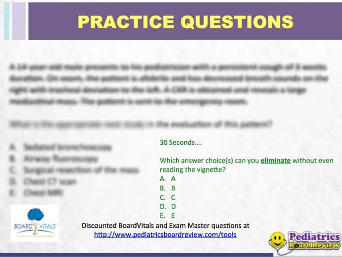 Test-Taking Strategies Webinar Practice Question - Read the English