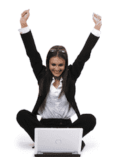 All Products Excited pediatrician celebrating after passing the pediatric board exam with the help of PBR study resources