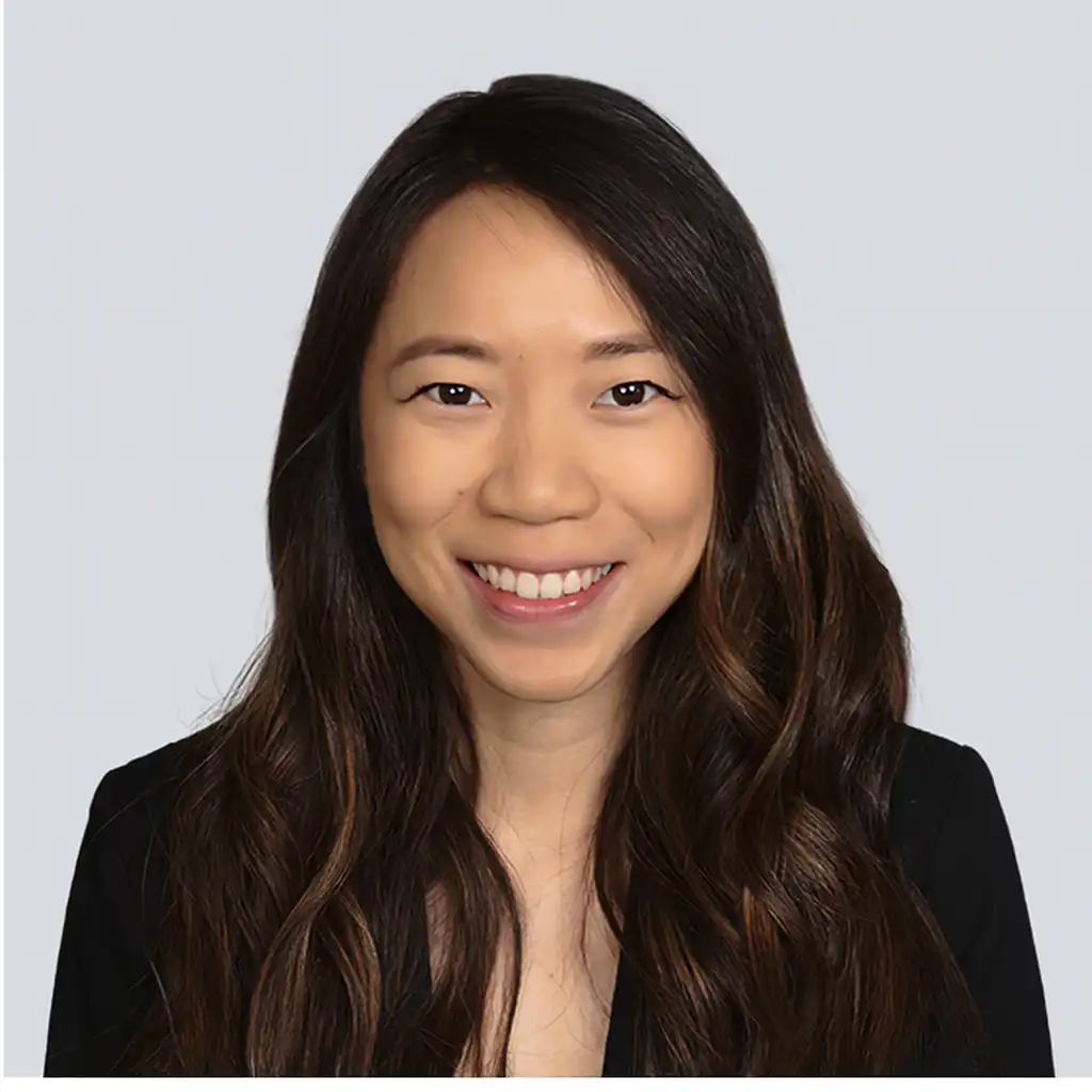 Home Headshot of Dr. Katherine Wu, a smiling physician and successful Pediatrics Board Review student.