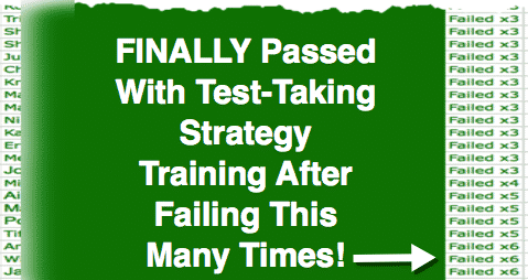 Why AAP Prep Questions are NOT the Best Study Questions Promotional graphic emphasizing that pediatricians can finally pass the boards after several failed attempts by using PBR’s test-taking strategy training