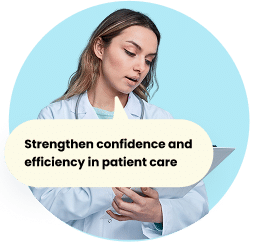 Pediatric physician illustrating how PBR CME bundles help strengthen confidence and efficiency in patient care