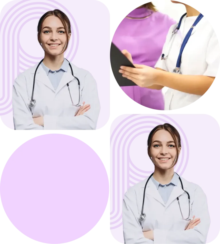 Tools to help you pass Image of pediatric healthcare professionals and design elements used for the Tools and Discounts section of the Pediatric Board Review website