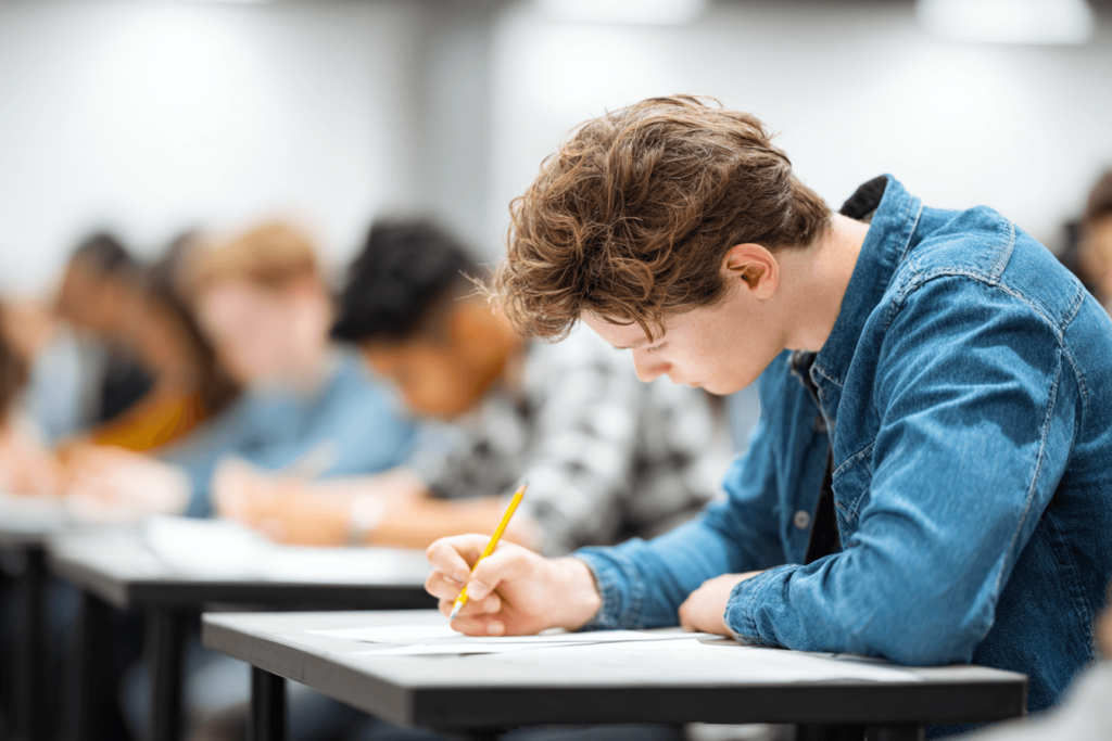 Pediatric Board Study Tips for Pediatric Residents Pediatric resident practicing board-style test-taking during an exam session
