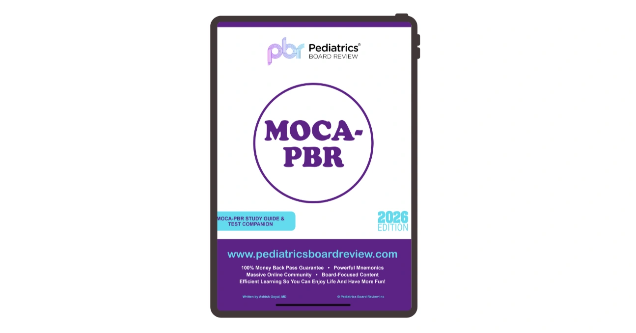 2026 MOCA-PEDS Study Guide & Test Companion MOCA-PBR-Study-Guide-and-Test-Companion-Online-91x1