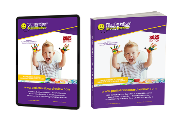 Pediatric Board Review Core Study Guide Hardcopy and Online