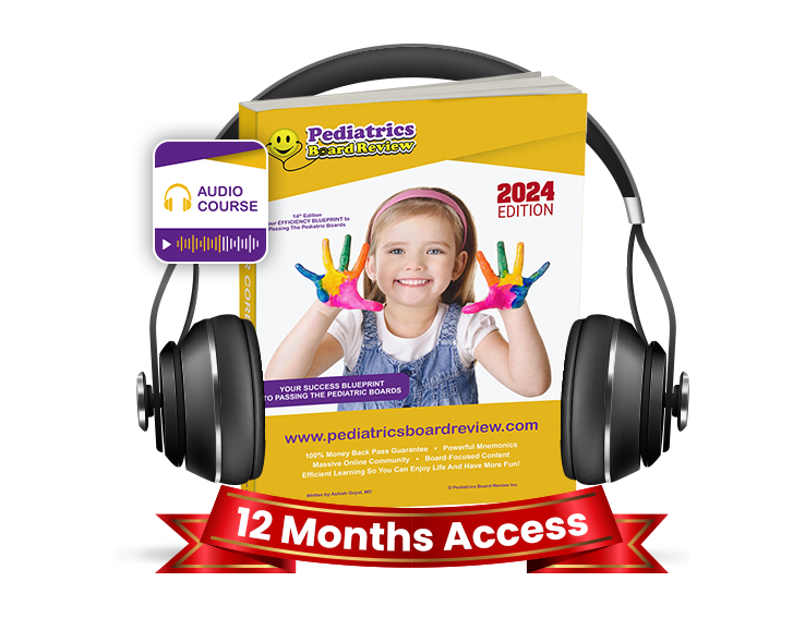 Streaming pediatric board review MP3 audio course