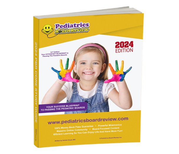 Hardcopy Pediatric Board Review Study Guide