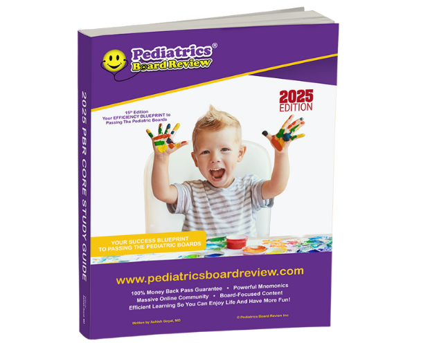 Hardcopy Pediatric Board Review Study Guide