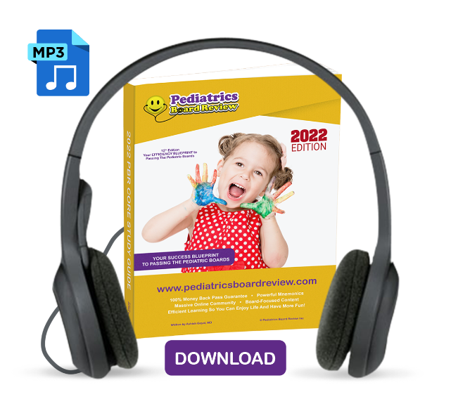 2021 Pediatrics Board Review MP3 Audio Course