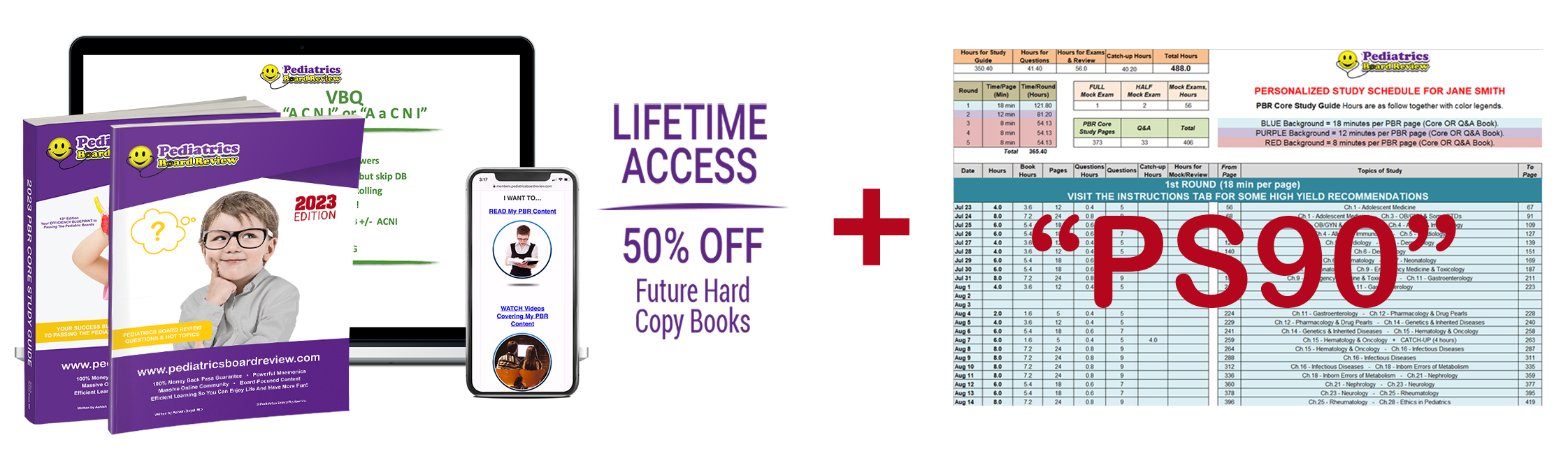 2021 Pediatrics Board Review - PBR For LIFE & Personalized Schedule